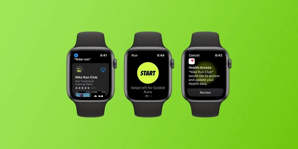 Treadmill Nike Running App Apple Watch Indoor Apple Watch Can I