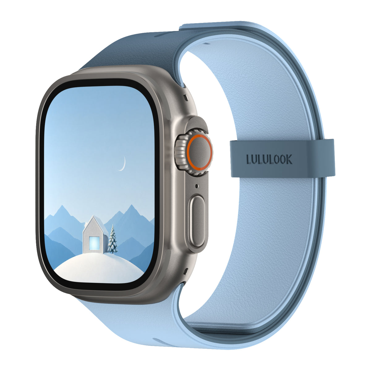 LULULOOK-Magduo-Reversible-Apple-Watch-Band-Blue