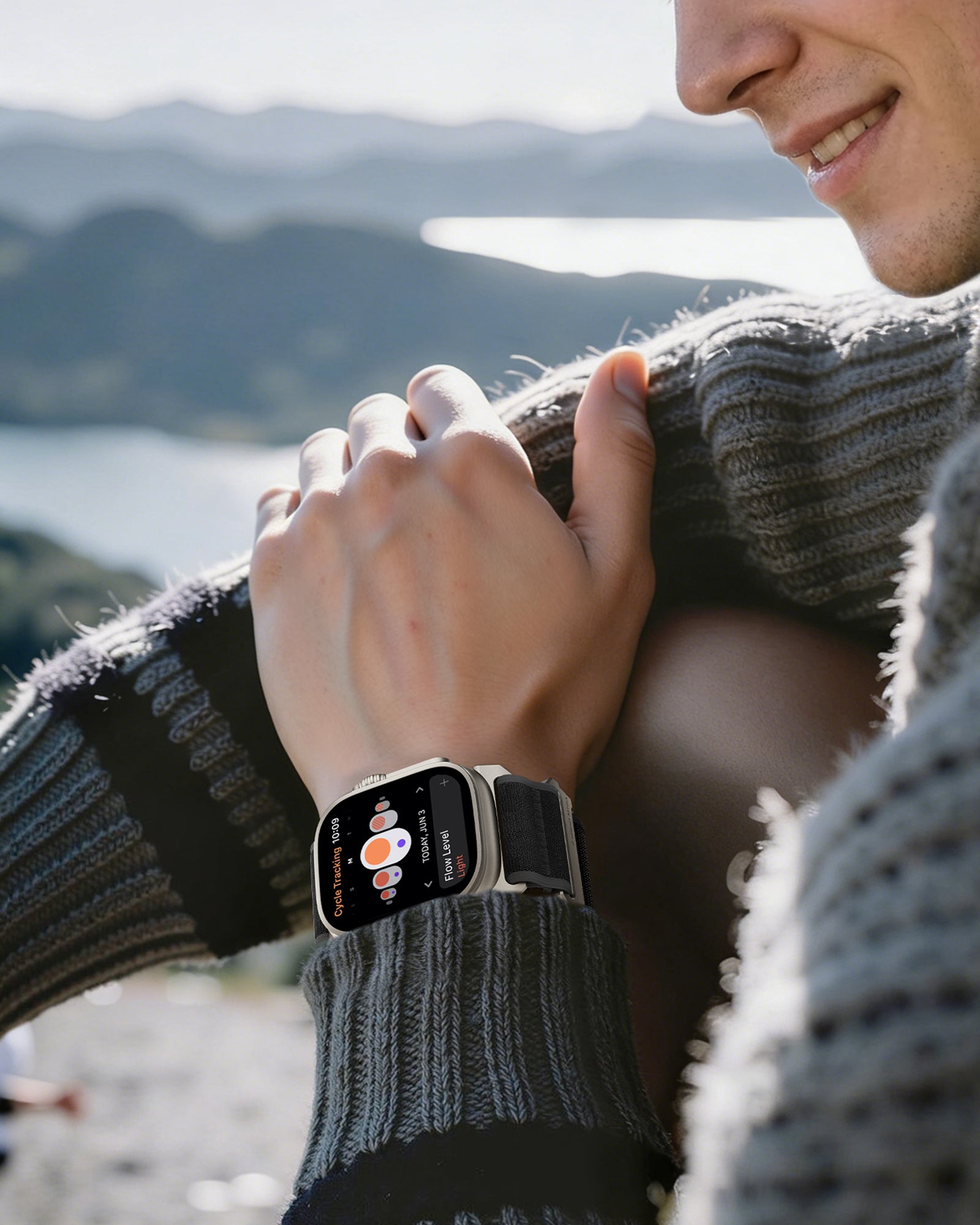 Grade 5 Titanium Nylon Band for Apple Watch
