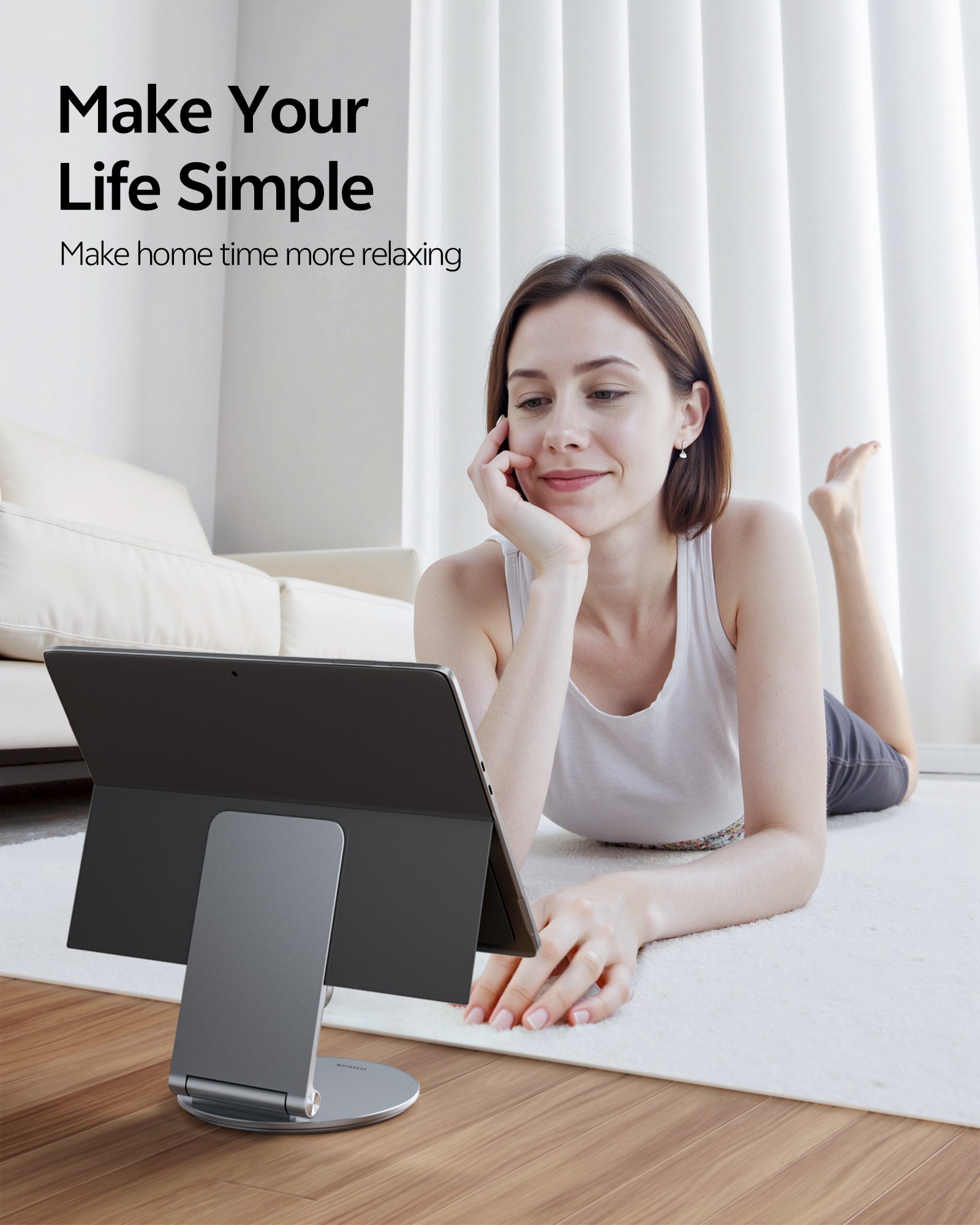 360 Rotating Foldable Surface Pro Stand