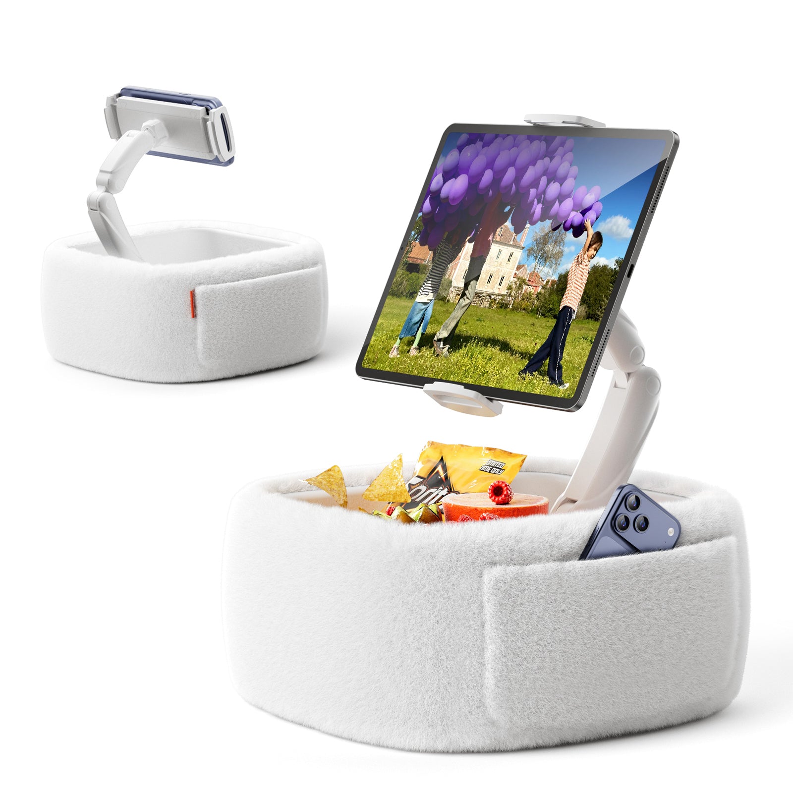 Ultra Fluffy Tablet Pillow Stand