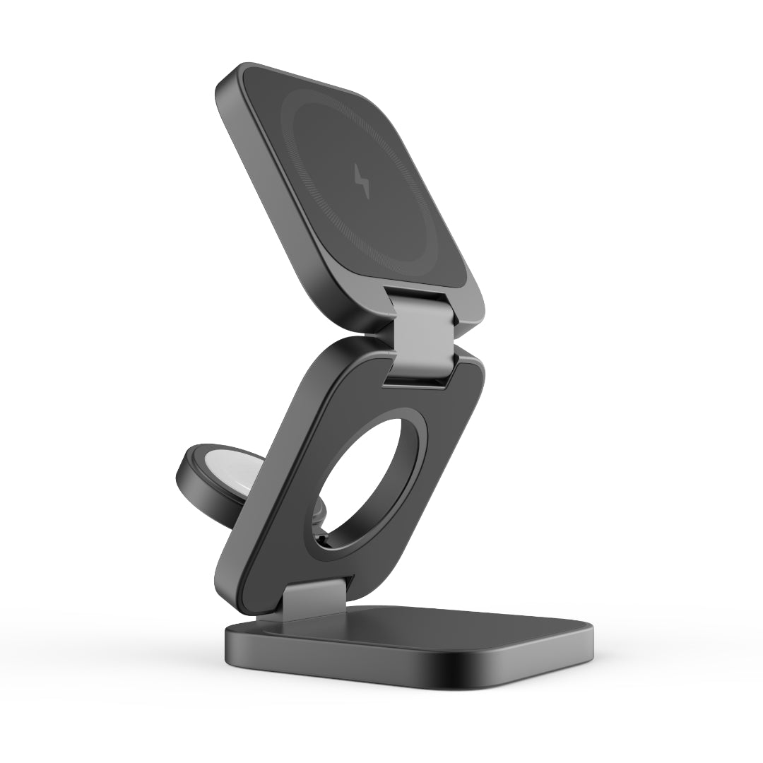Ultra-Nano 3-in-1 Magnetic Wireless Charger for Apple
