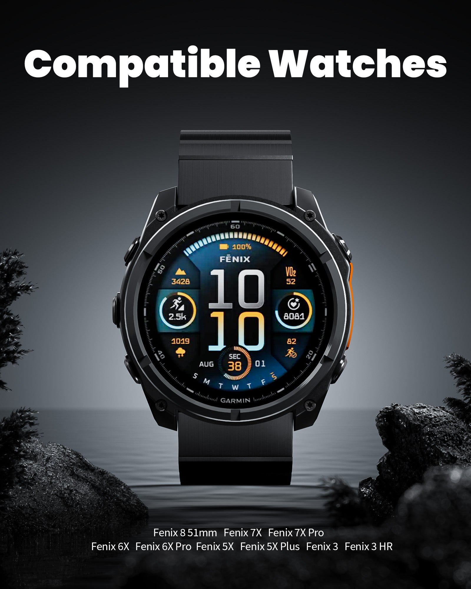 Garmin 26mm Titanium Band