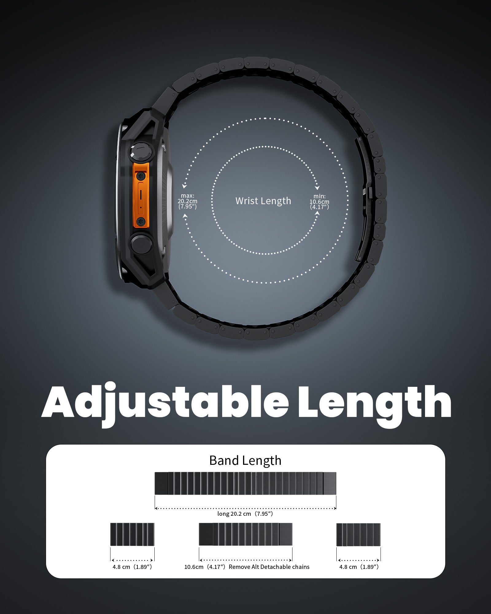 Garmin 26mm Titanium Band