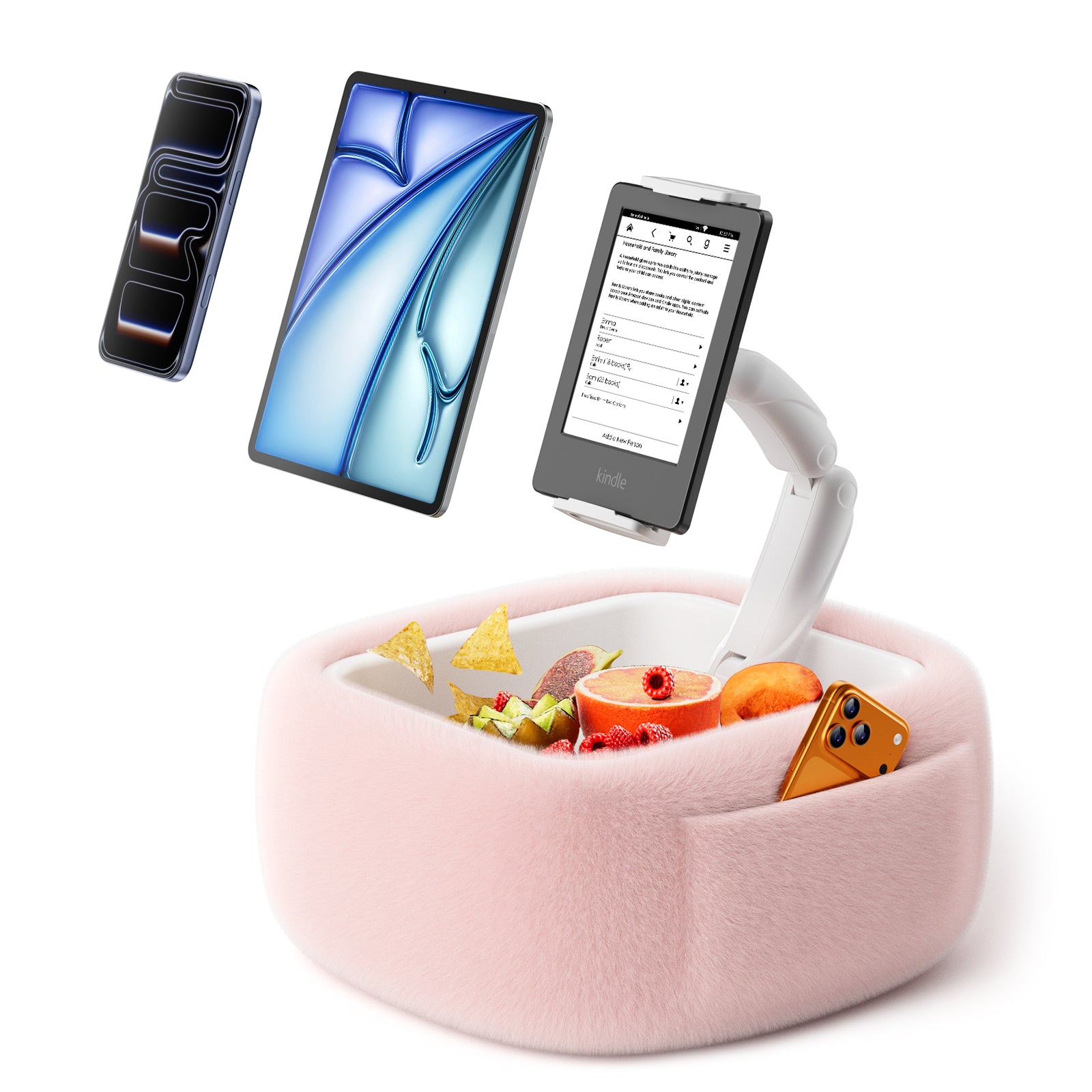 Ultra Fluffy Tablet Pillow Stand