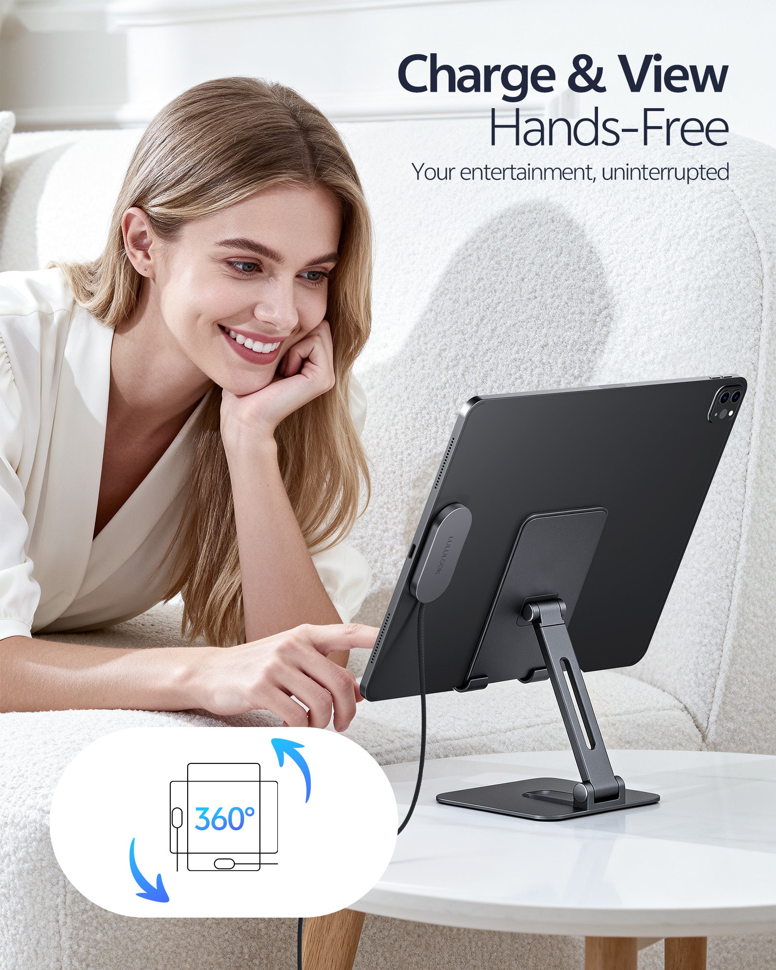 Magnetic Wireless Charger for iPad Pro/Air