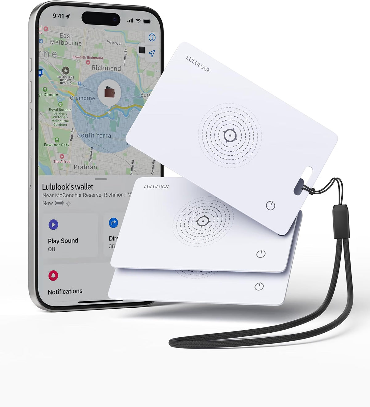 Rechargeable Tracking Card | Find My