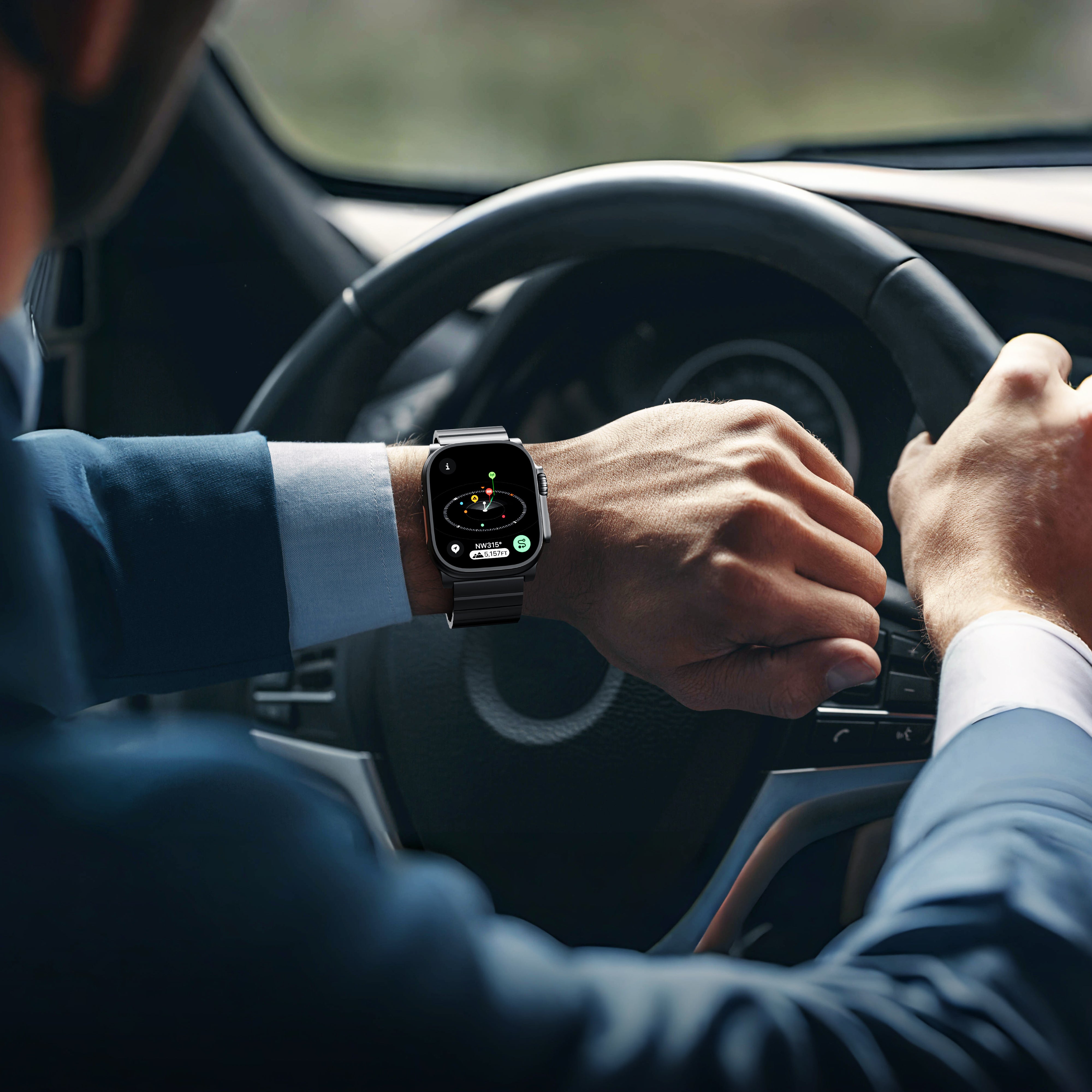 Grade 2 Titanium Magnetic Band for Apple Watch Ultra