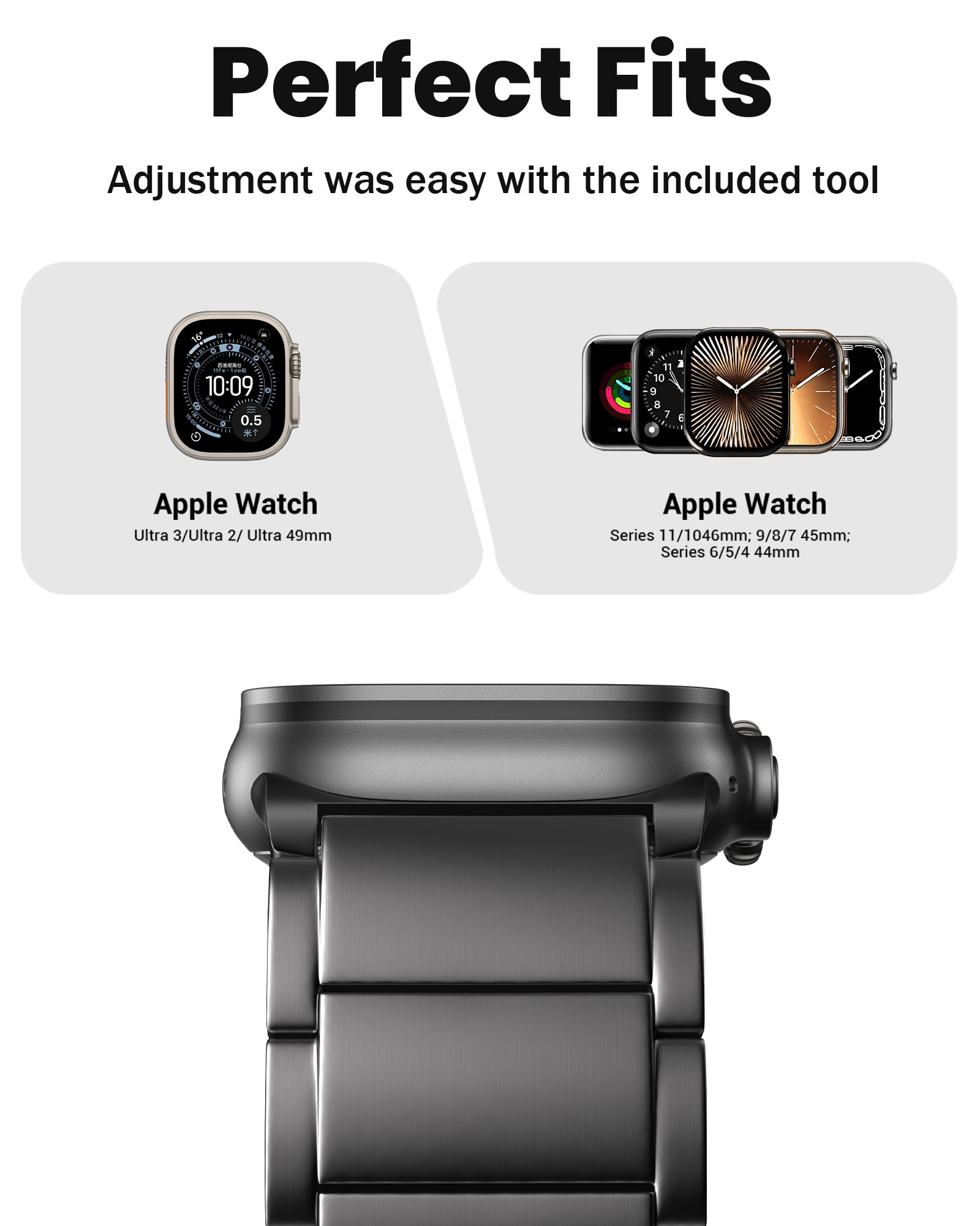 Titanium Band for Apple Watch Ultra 3/Series 11