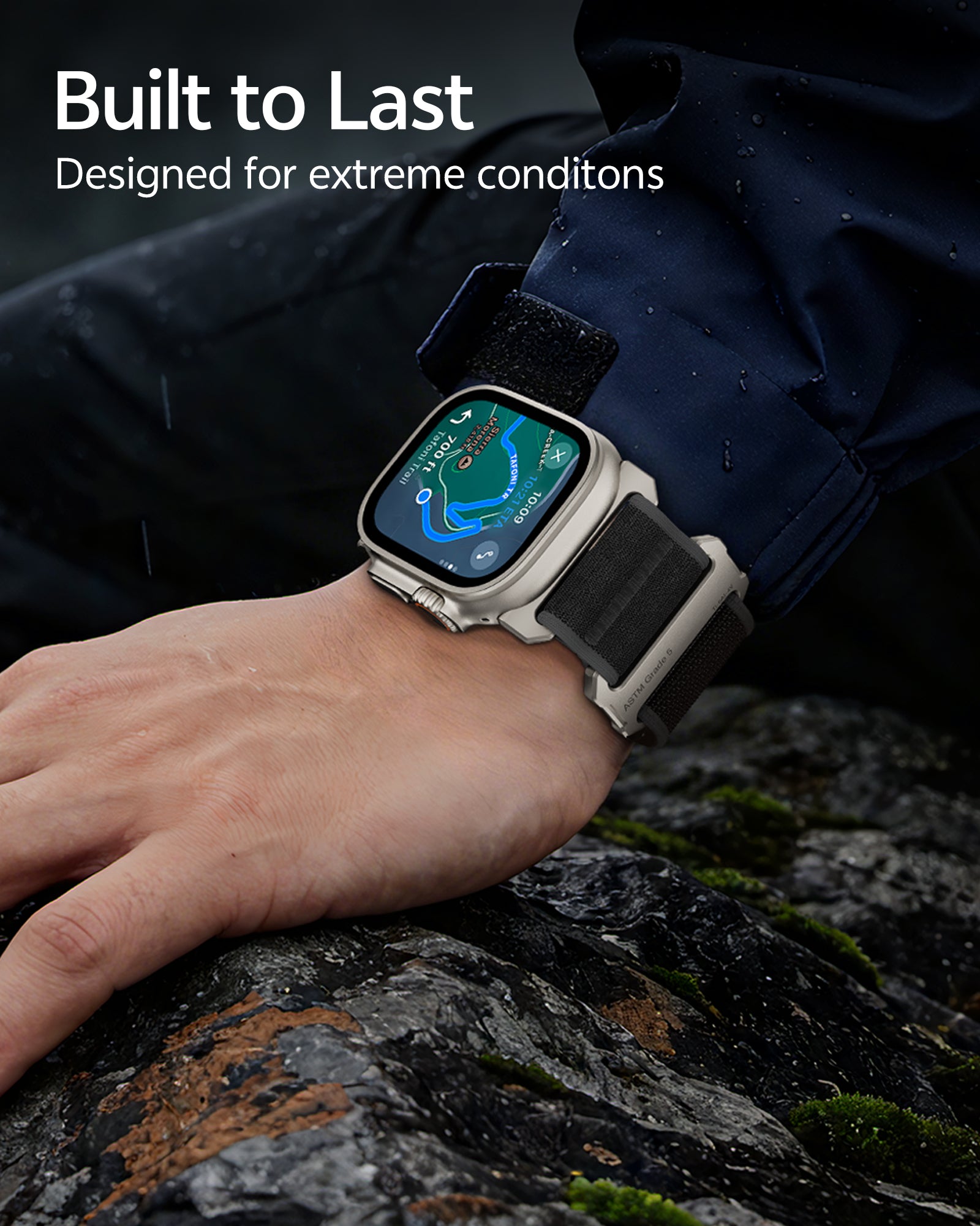 Grade 5 Titanium Nylon Band for Apple Watch