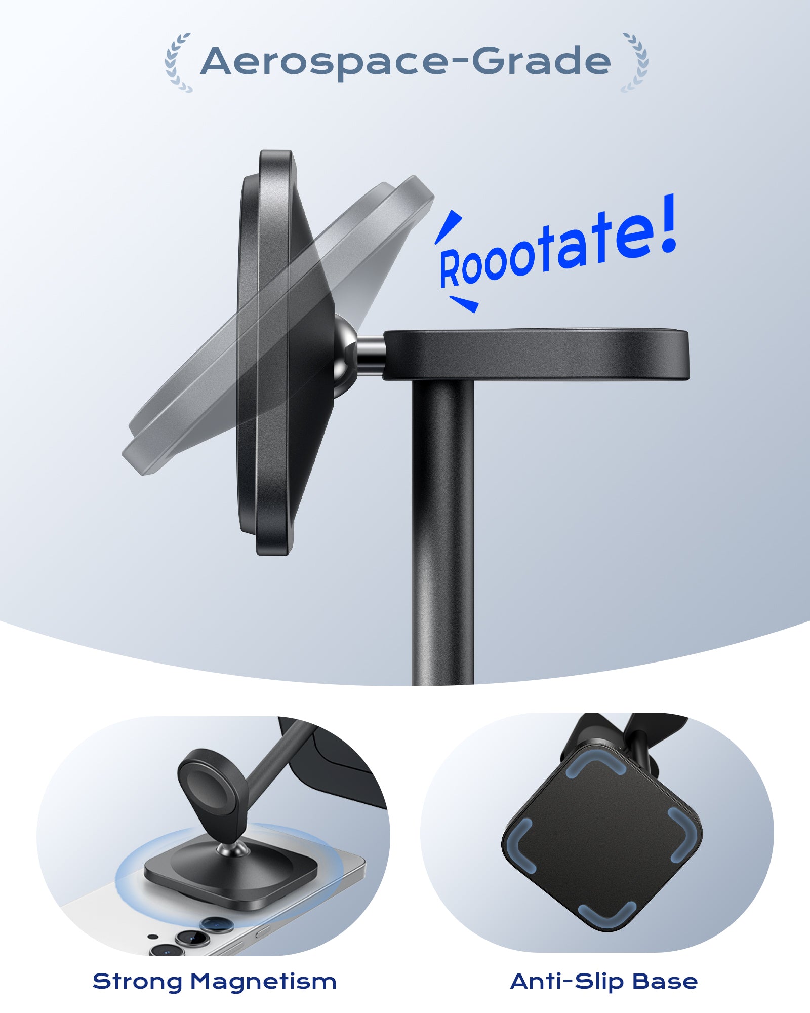 Ultra-Rise Qi2 3 in 1 Wireless Charging Station For Samsung