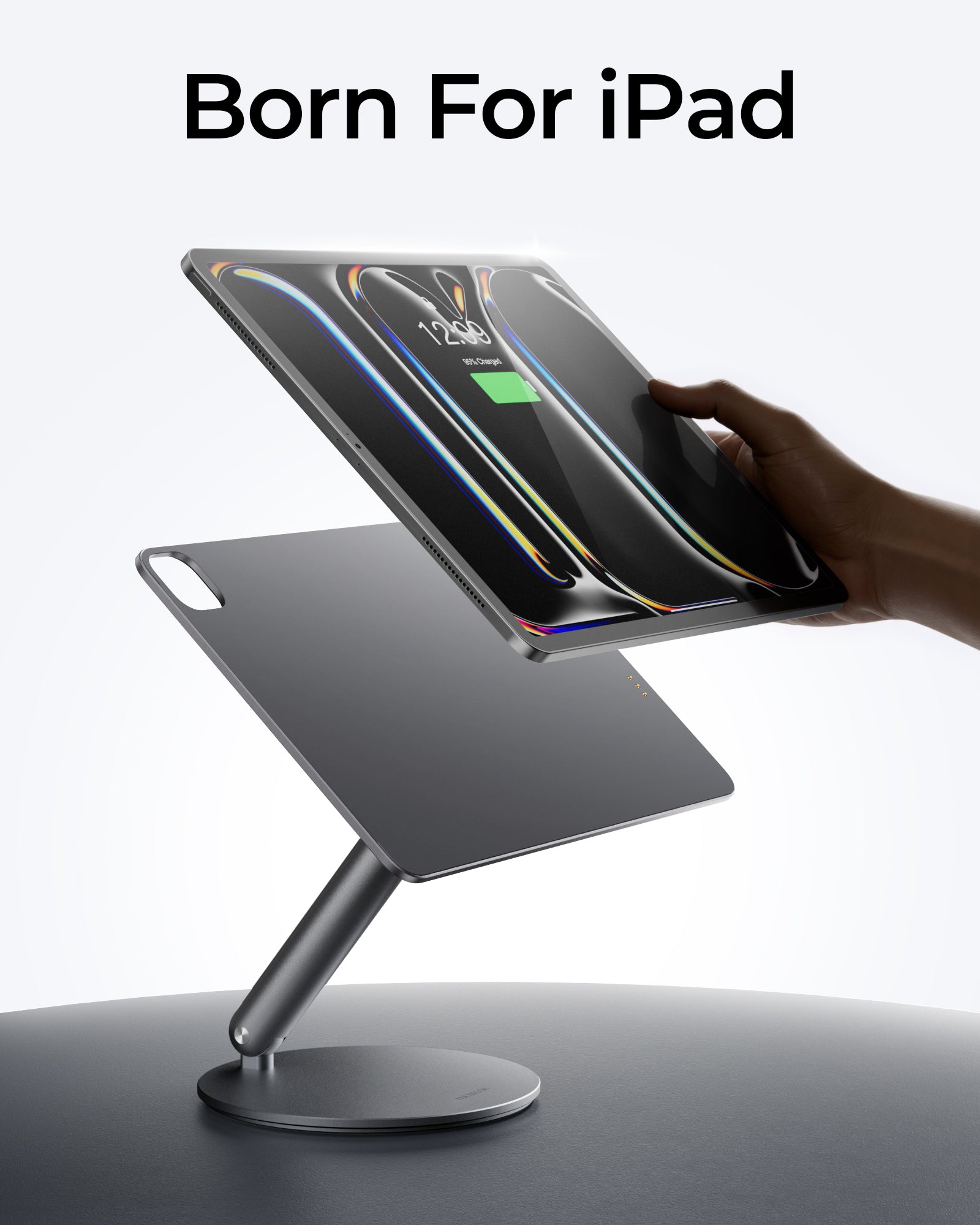 360 Rotating Foldable Magnetic iPad Stand