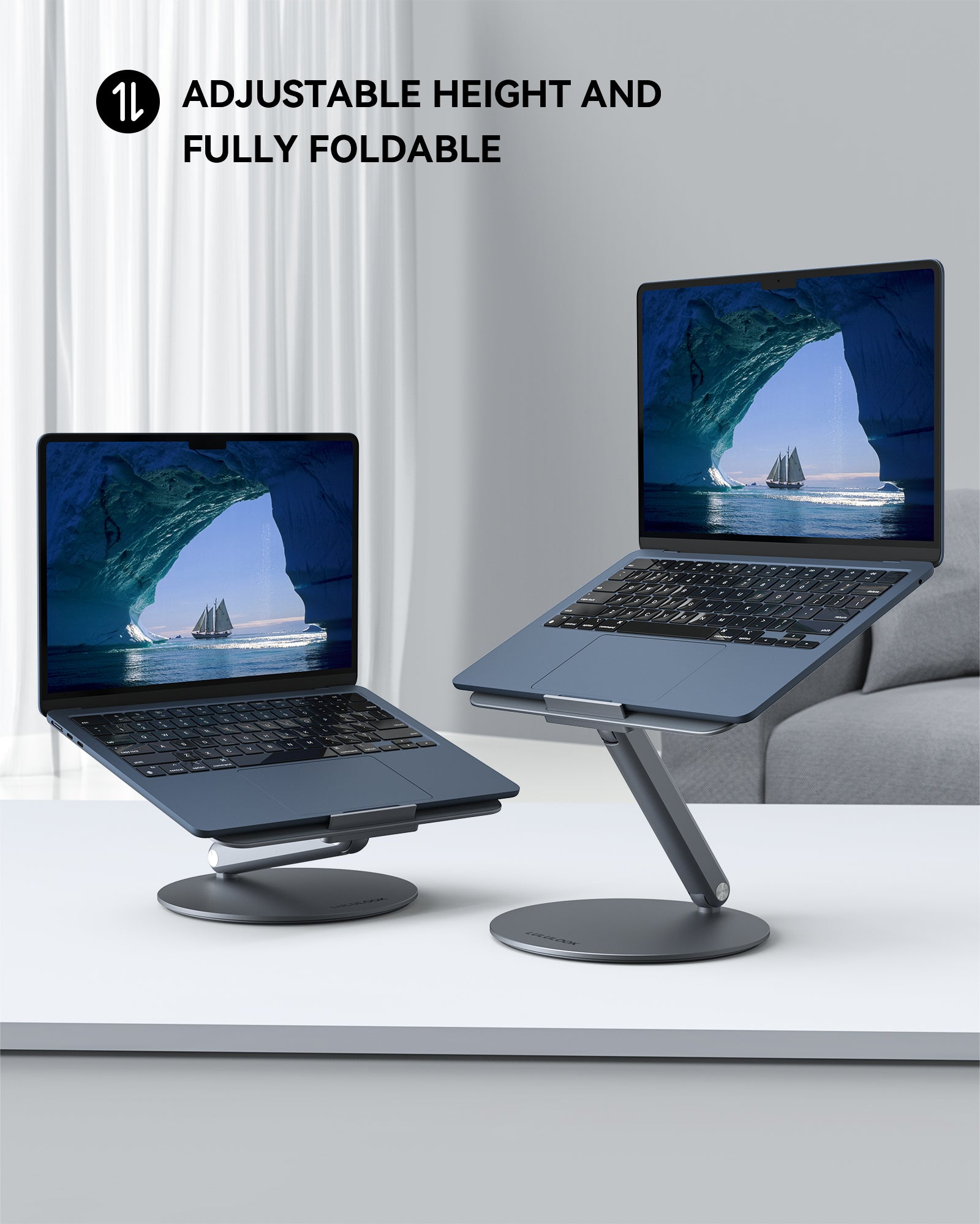 360 Rotating Foldable Laptop Stand