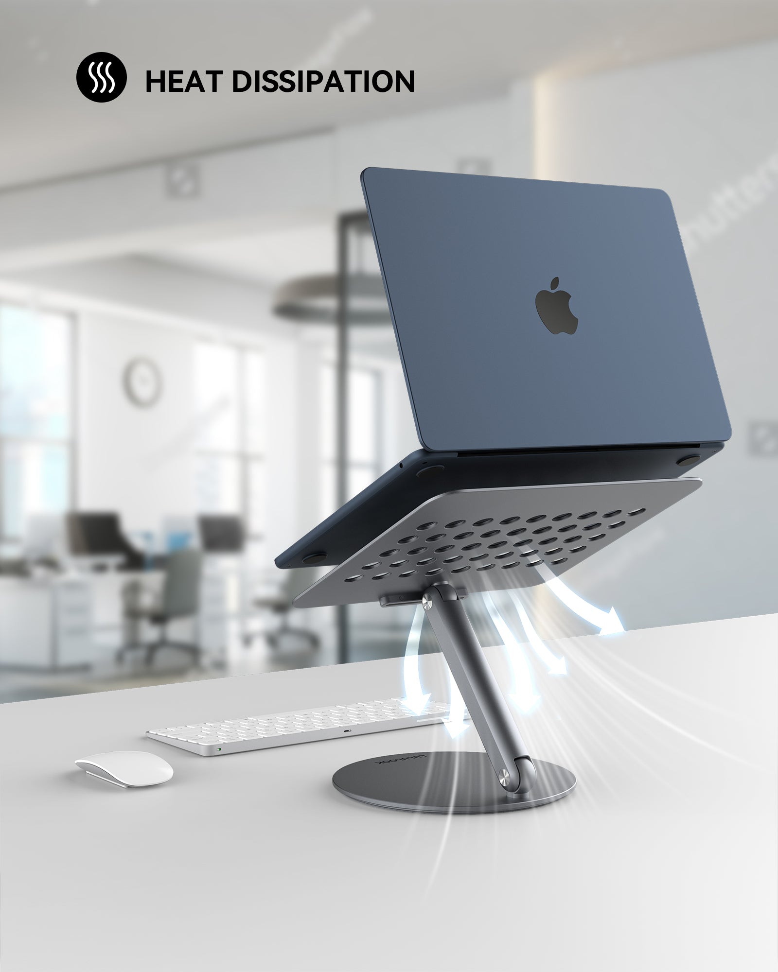 360 Rotating Foldable Laptop Stand