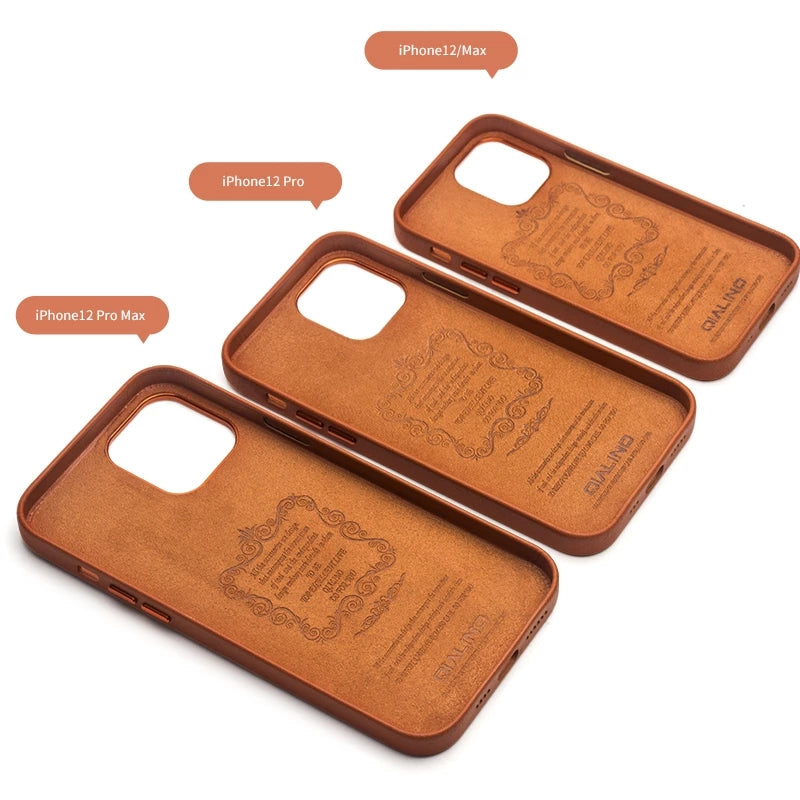 Leather Case for iPhone 12 Series