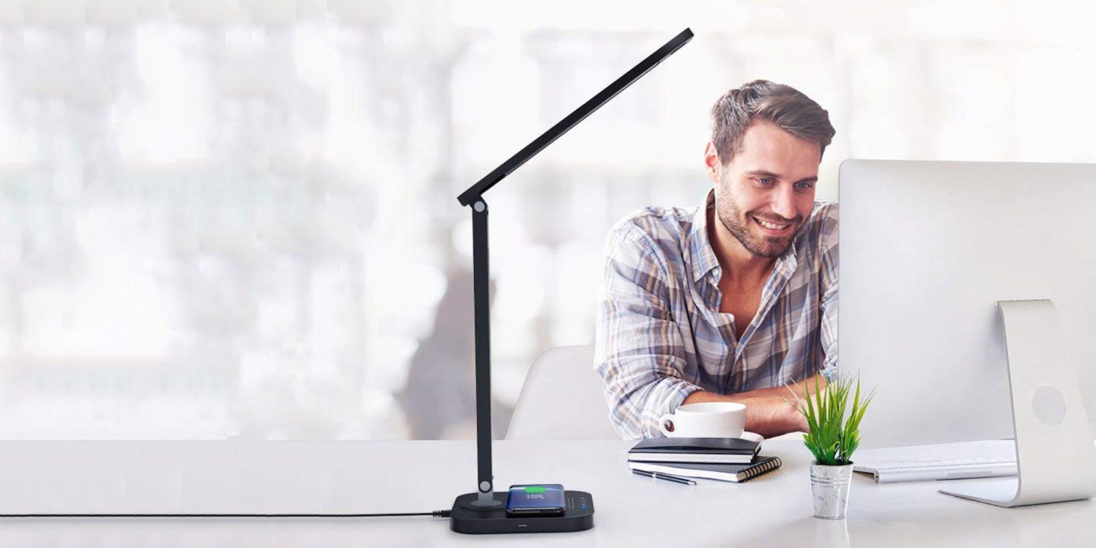 Best Desk Lamps with Wireless Charger 2020