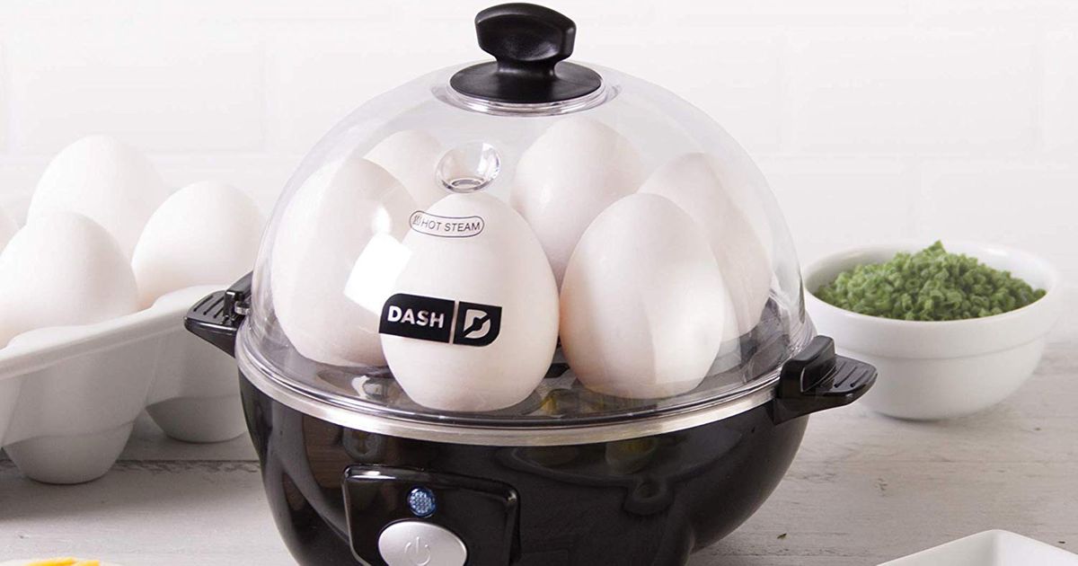 Dash Rapid Egg Cooker Electric, Black - Auto Shut Off Feature