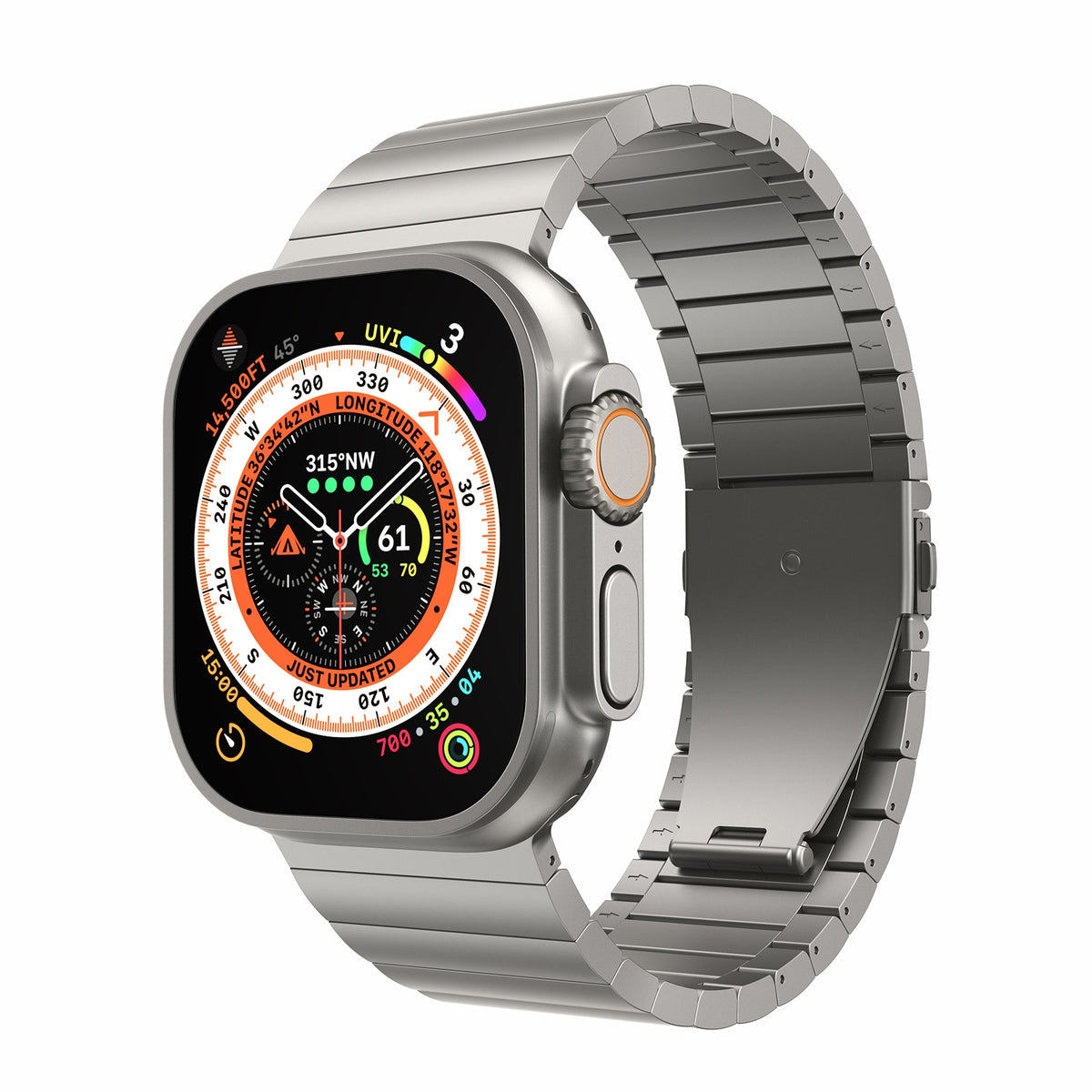 Titanium Link Band For Apple Watch