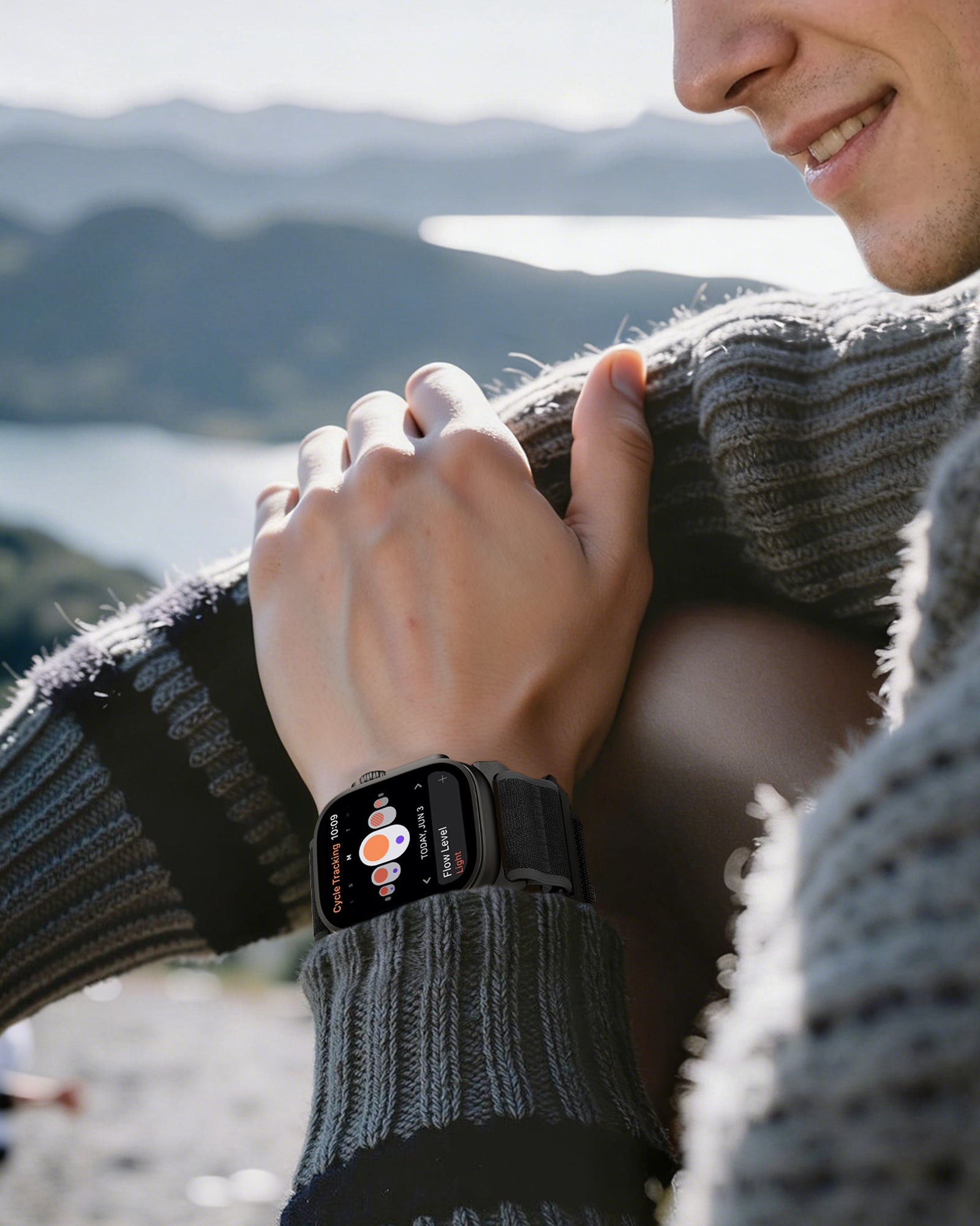 Grade 5 Titanium Nylon Band for Apple Watch