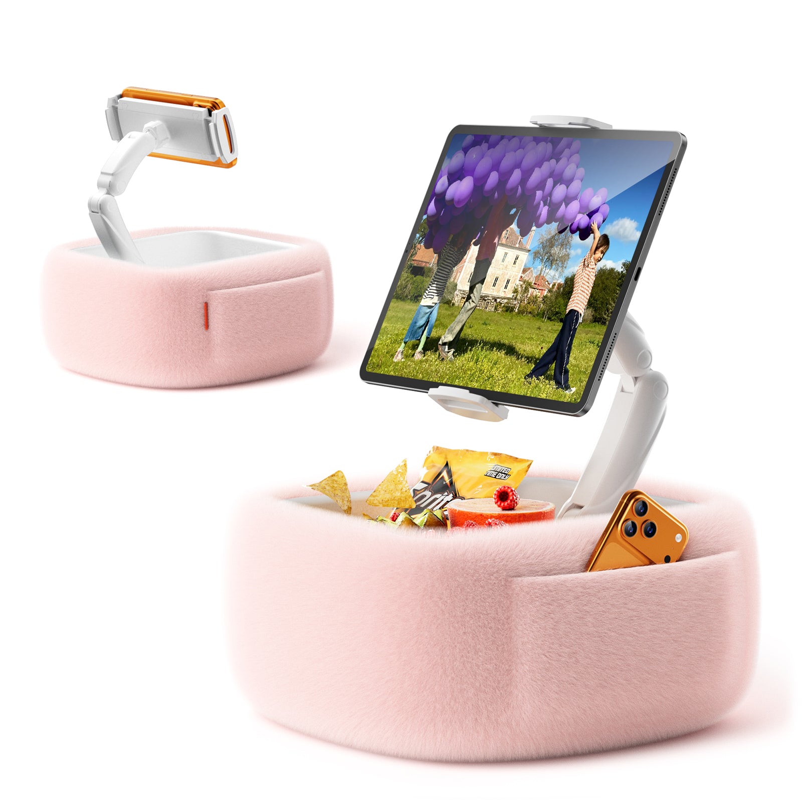 Ultra Fluffy Tablet Pillow Stand