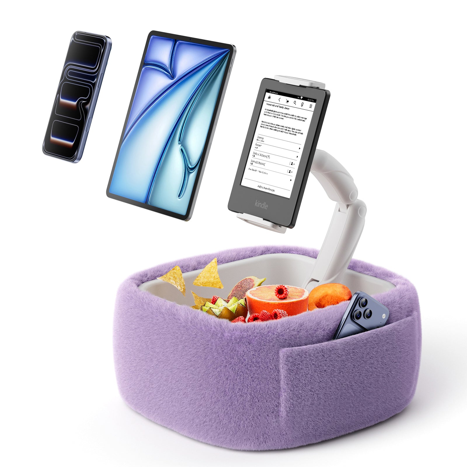 Ultra Fluffy Tablet Pillow Stand