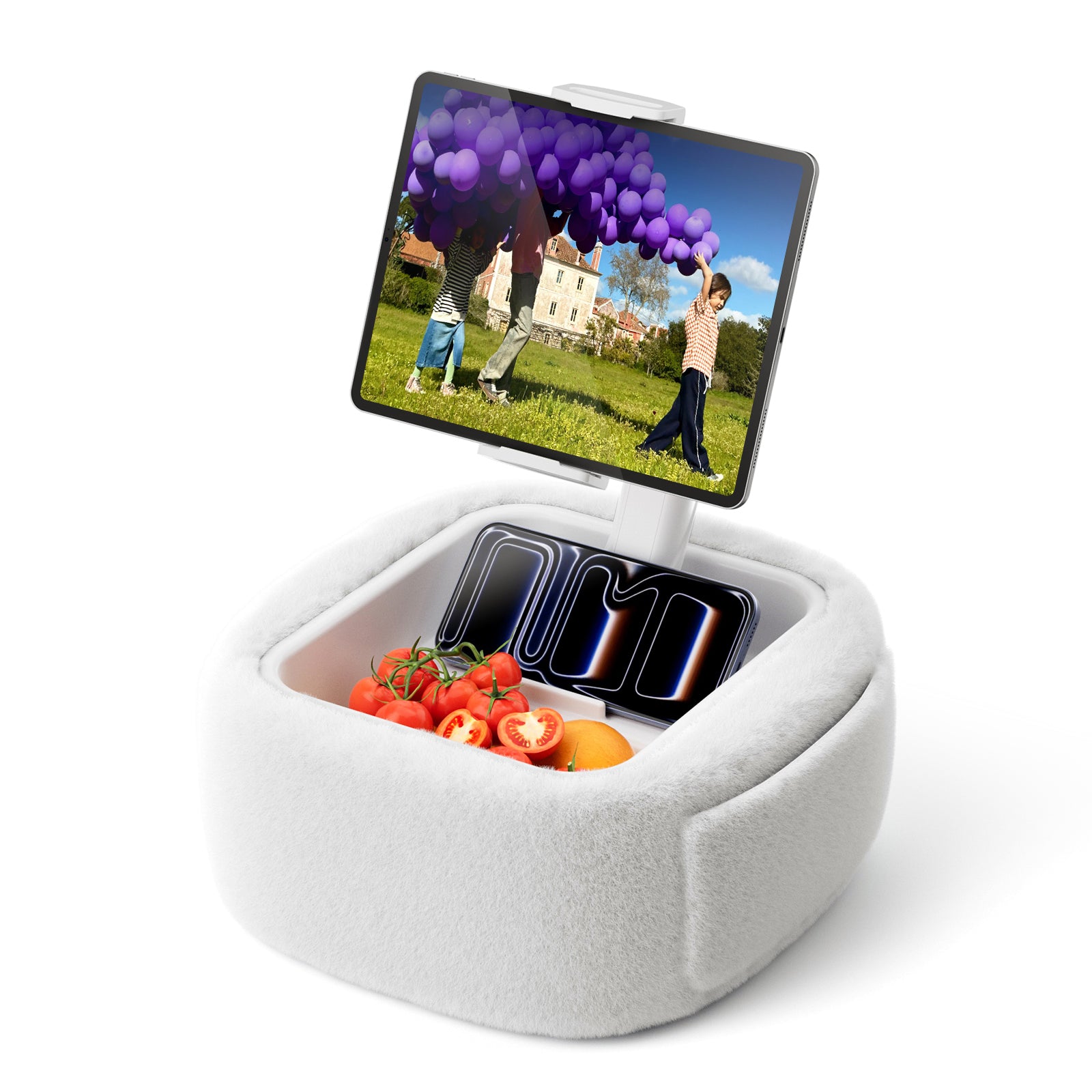 Ultra Fluffy Tablet Pillow Stand