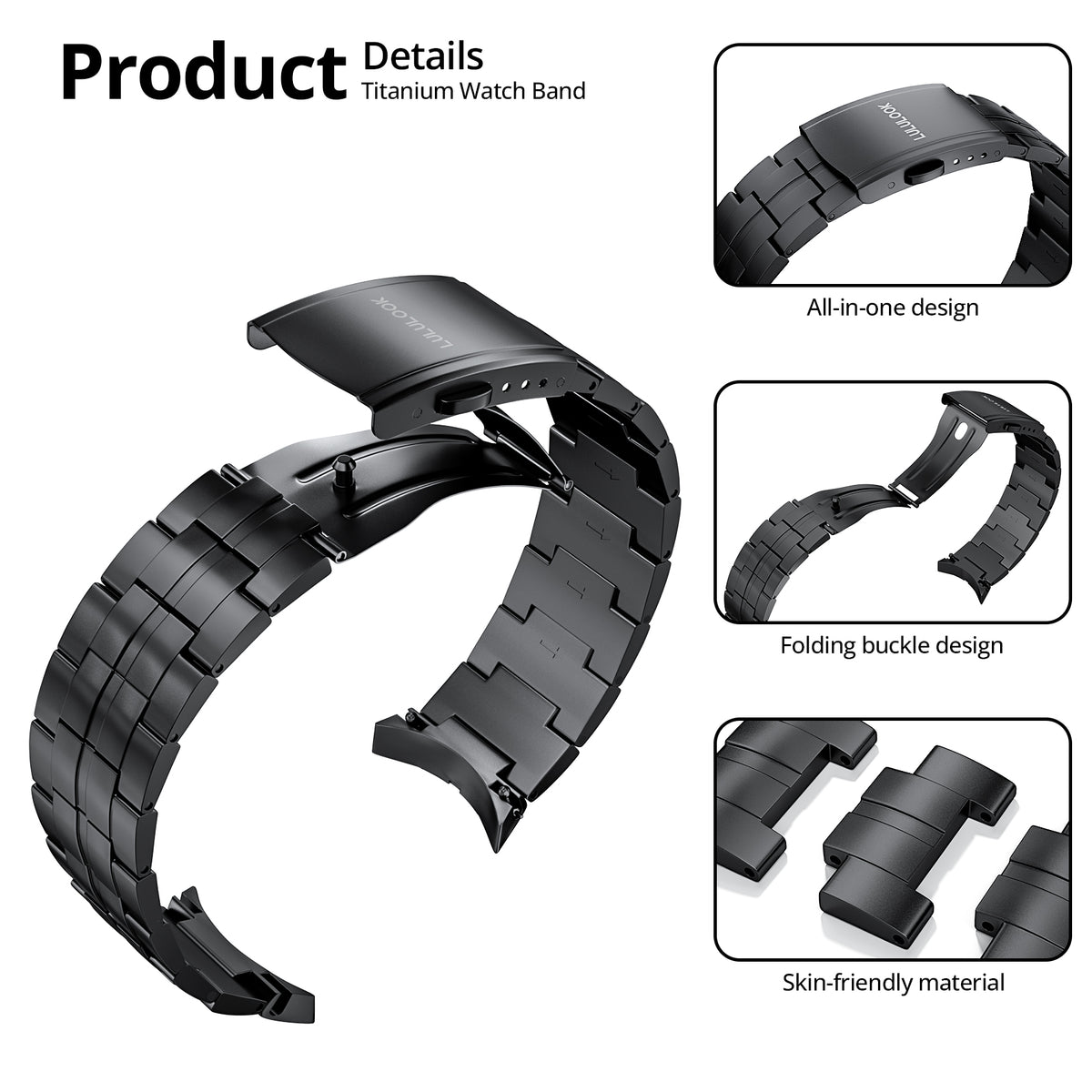 Titanium Band for Samsung Galaxy Watch