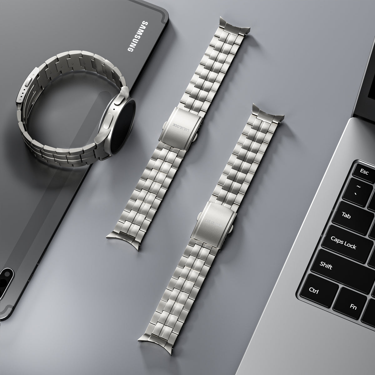 Titanium Band for Samsung Galaxy Watch