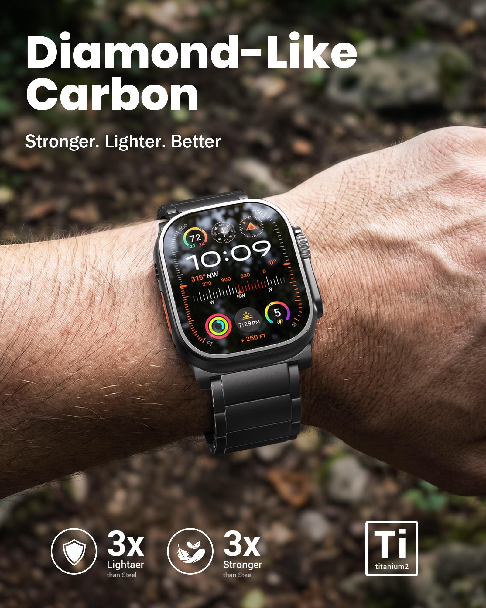 Titanium Band for Apple Watch Ultra 3/Series 11