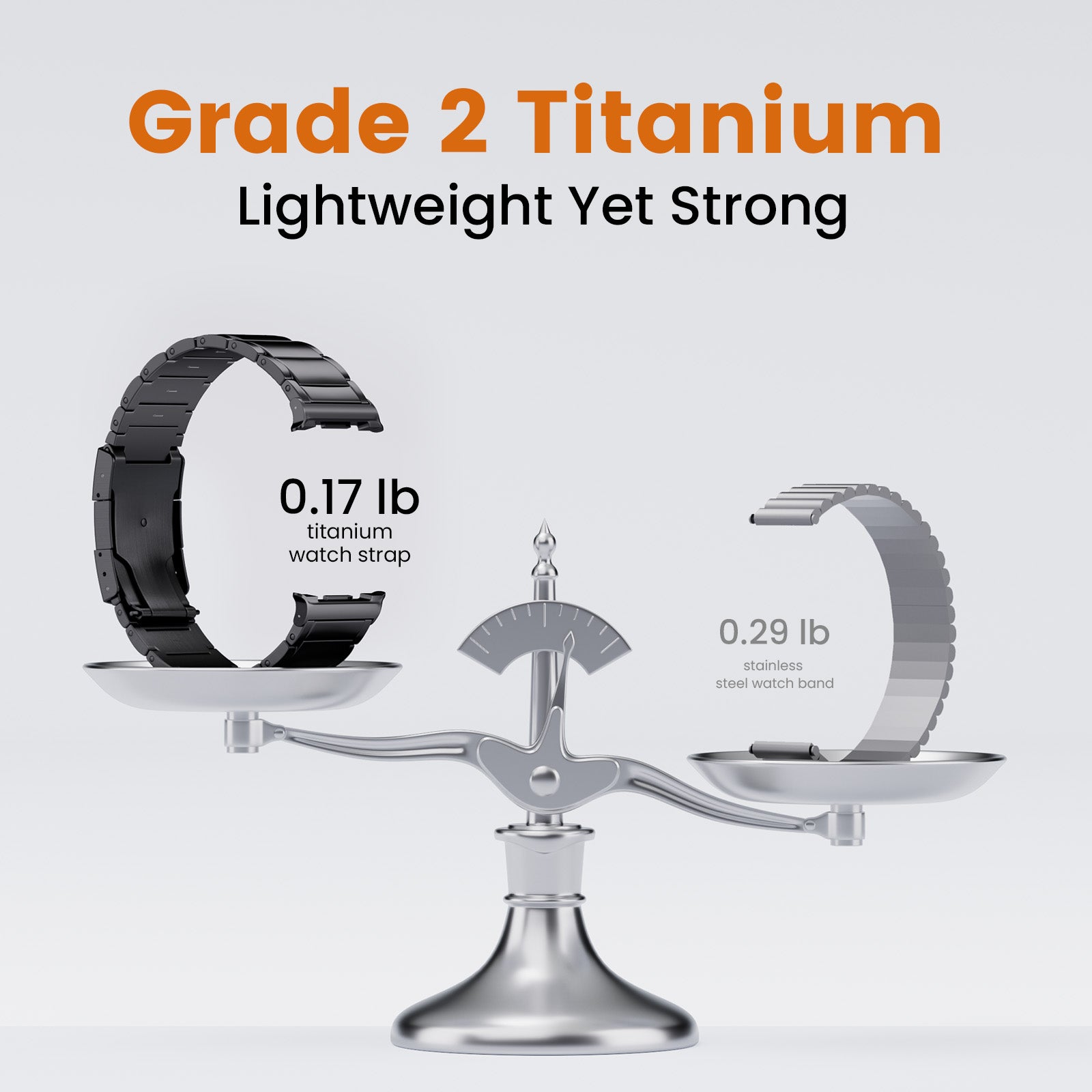 Titanium Band for Samsung Galaxy Watch 8 & 8 Classic