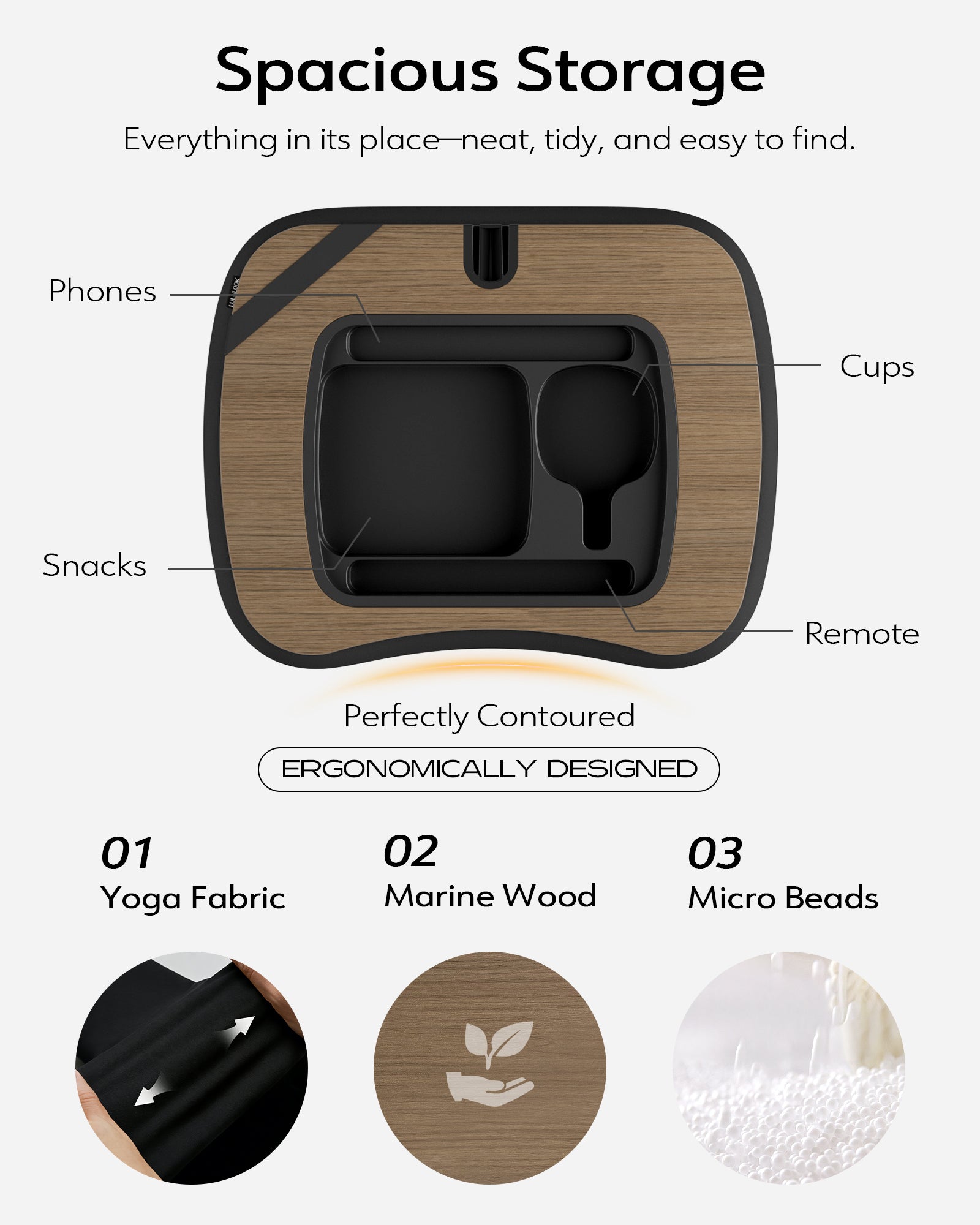 2-in-1 Lap Desk & Kindle Pillow Stand