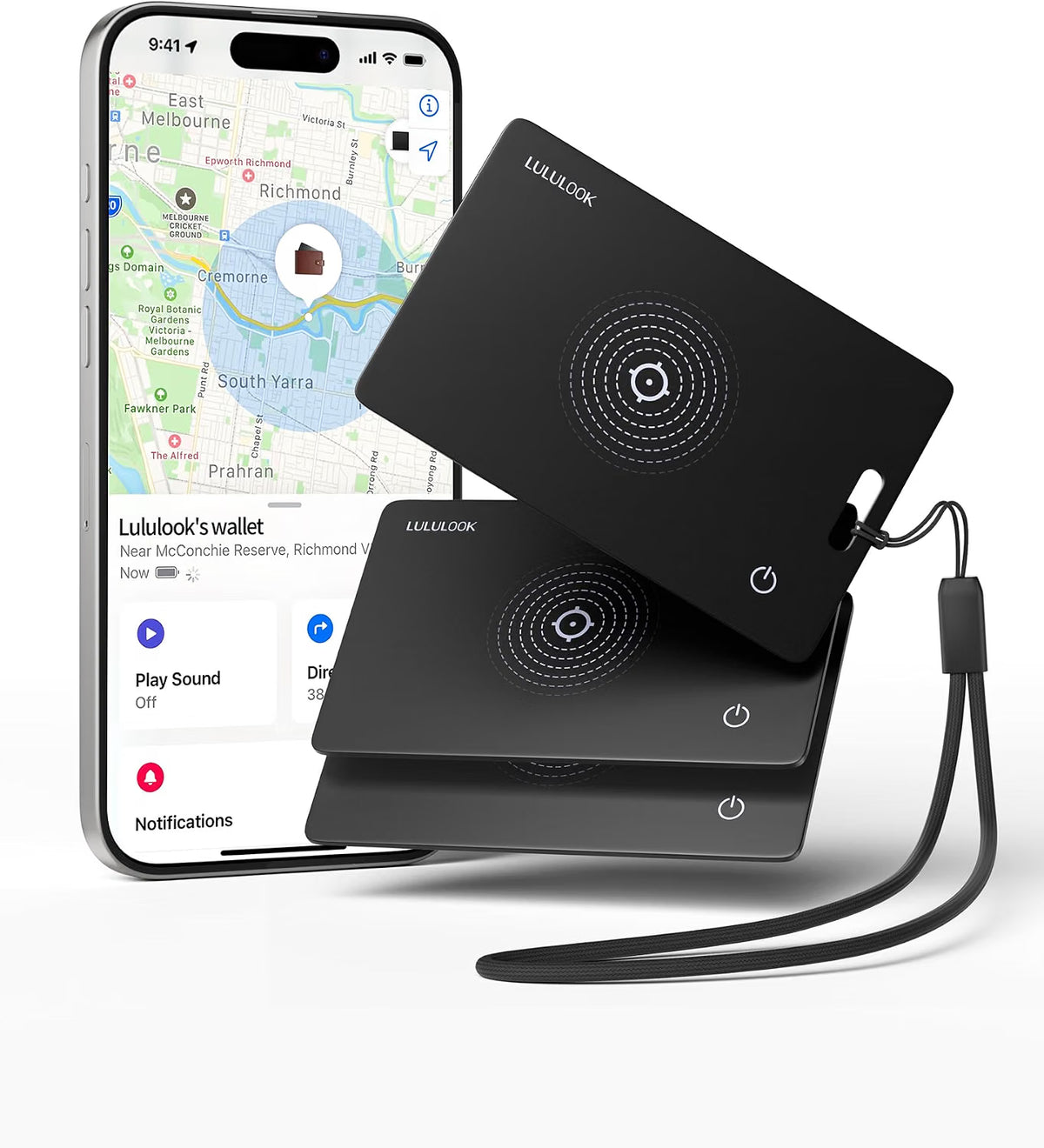 Rechargeable Tracking Card | Find My