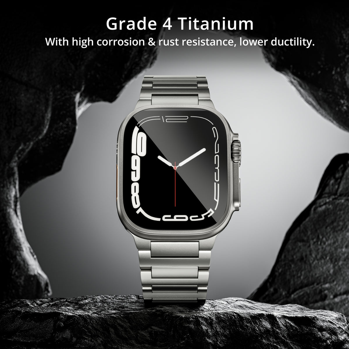 Grade 4 Titanium Magnetic Band for Apple Watch Ultra