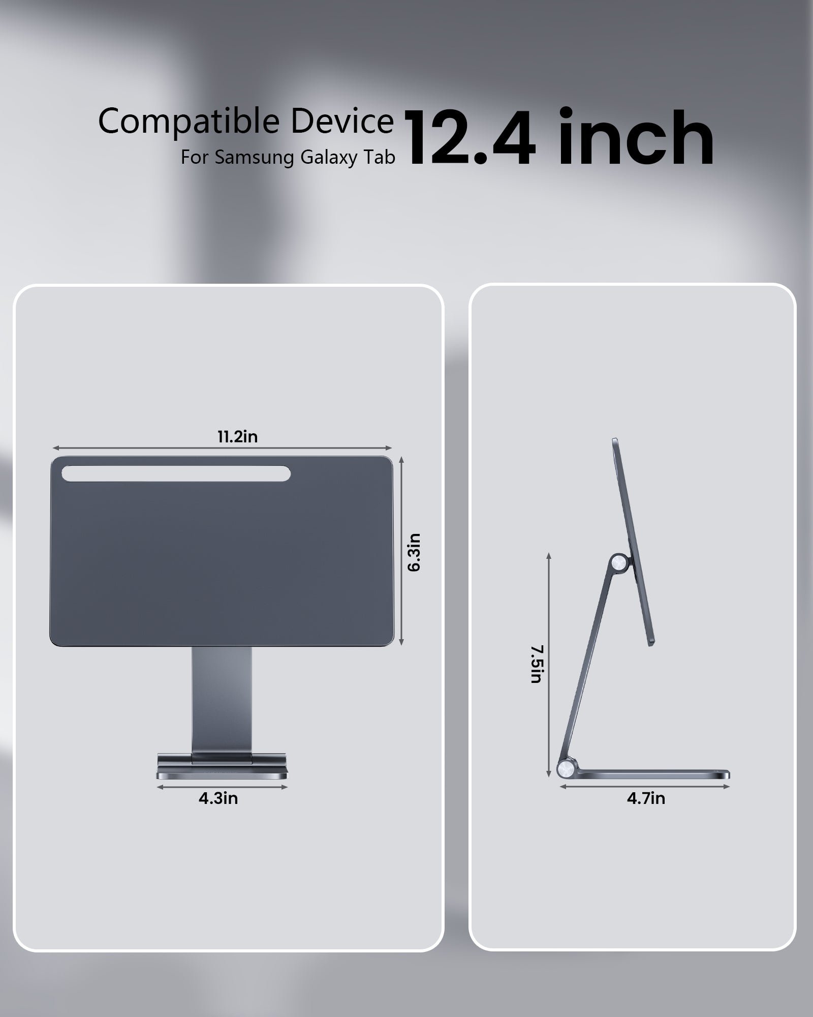 Magnetic Stand for Galaxy Tab S10/S9/S8 Ultra | S9+/S9 FE+/S8+/S7+/S7 FE