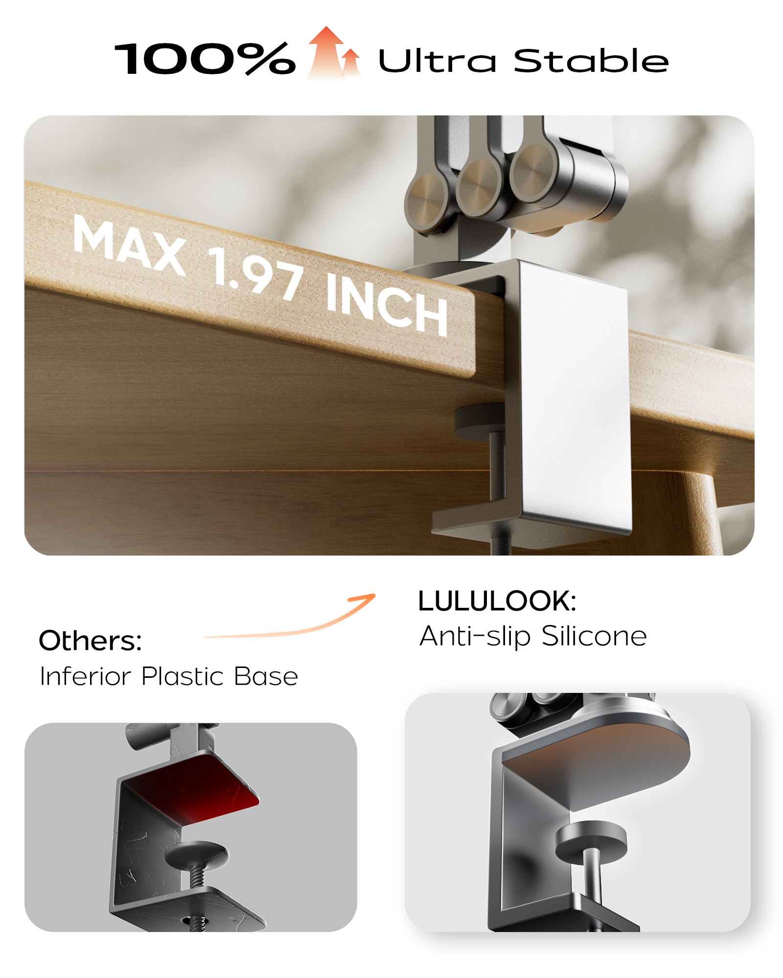 Foldable Magnetic Arm Mount Stand for iPad