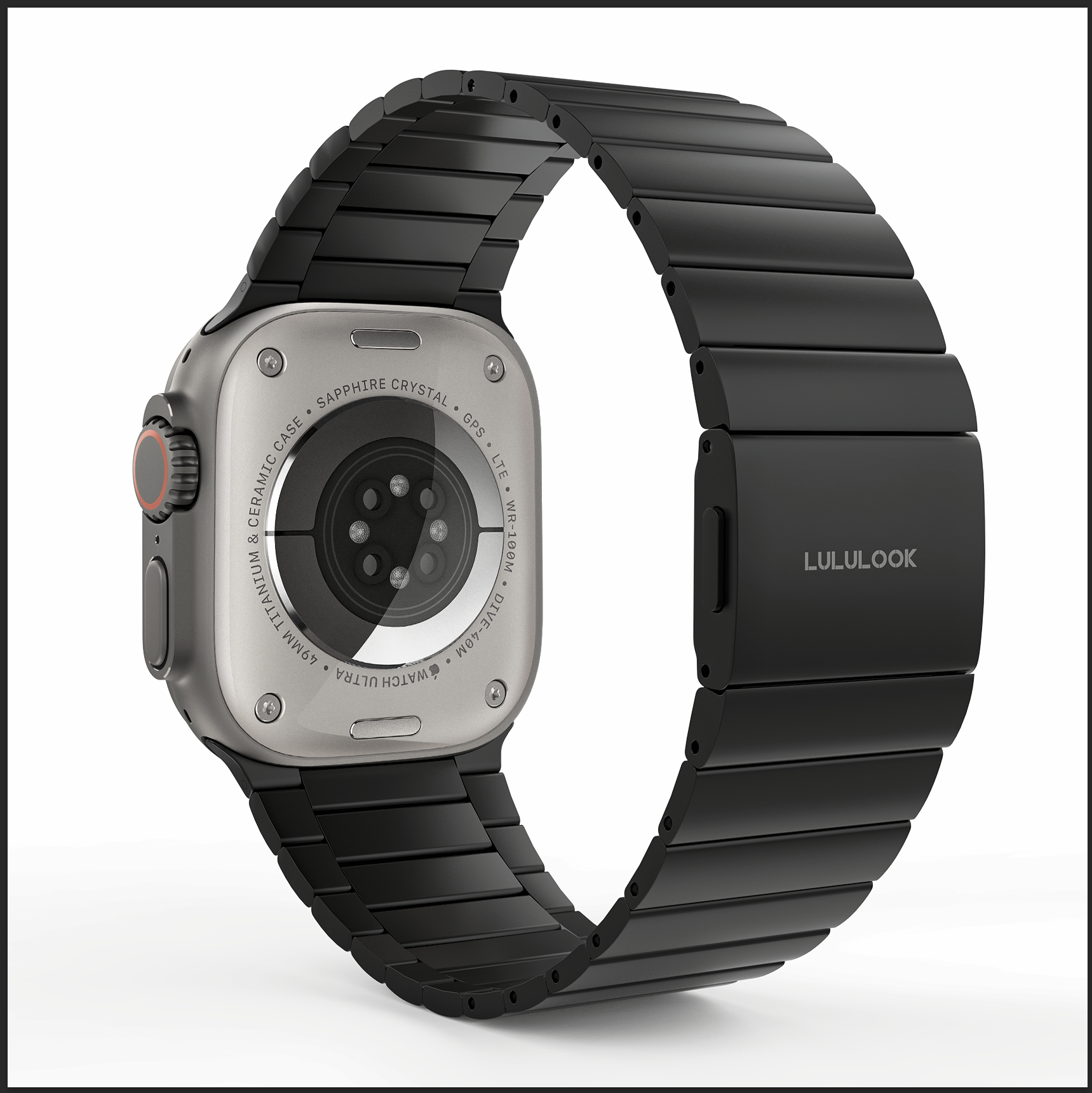 Lululook Apple Watch 316L Stainless Steel Band with Magnetic Clasp