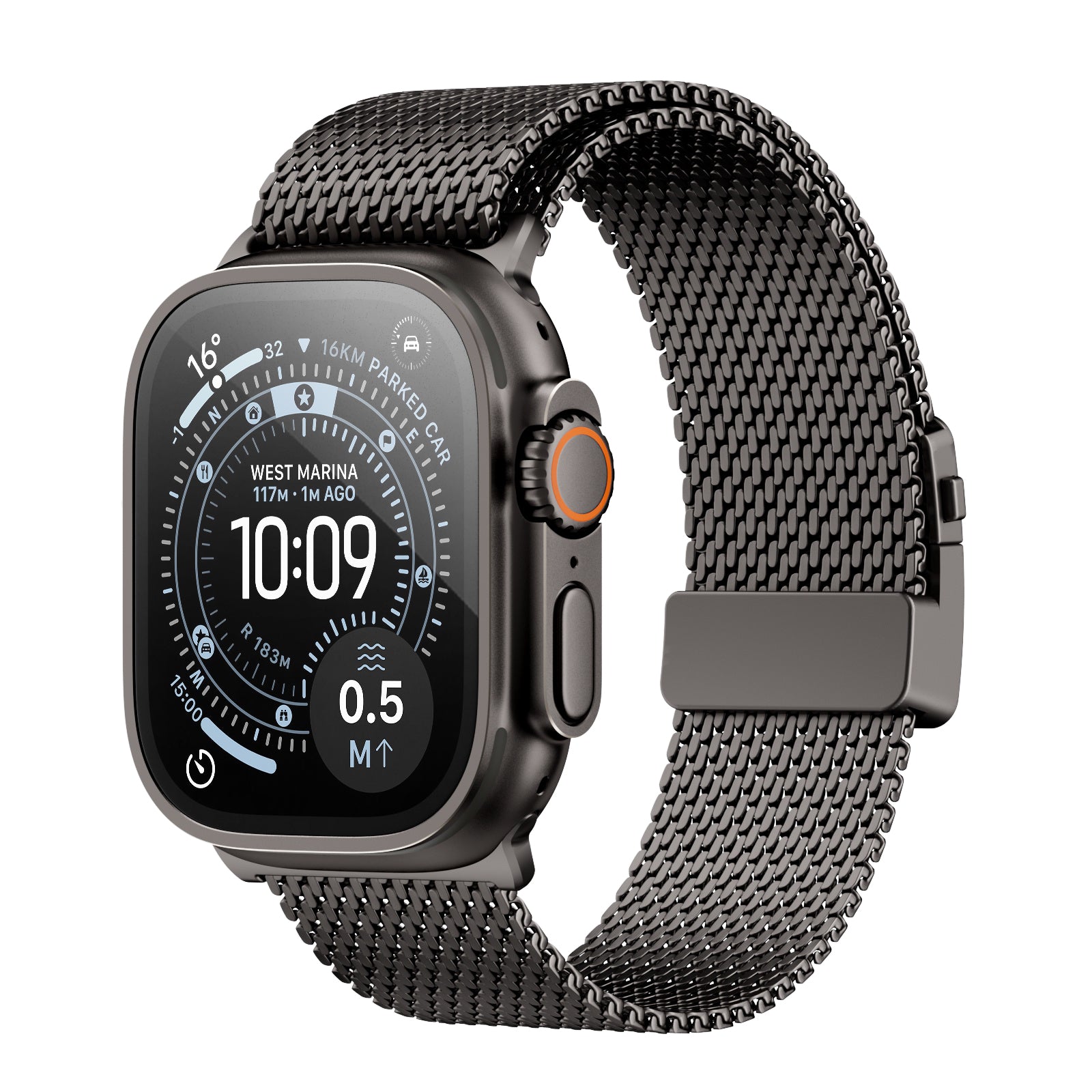 Titanium Milanese Band - Grade 5 Edition