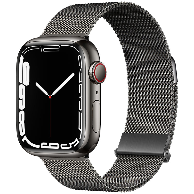 Metal Mesh Apple Watch Band - Magnet Fixation