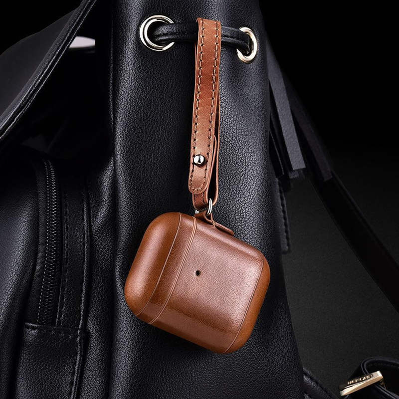 Airpods Leather Case with Strap