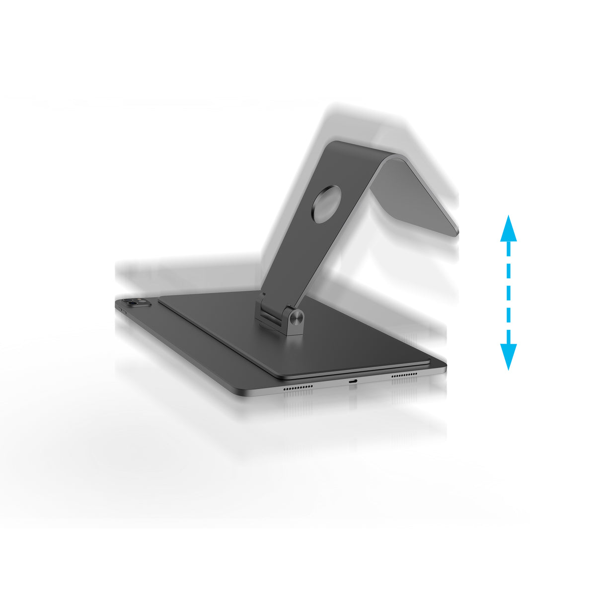 Magnetic iPad Stand - Silver Color- Clearance