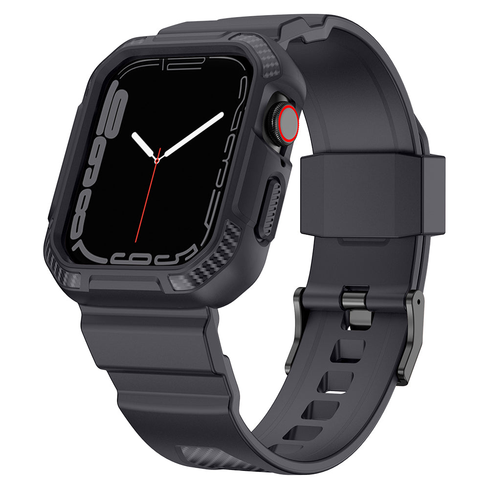 Rugged Band with Case for Apple Watch - Gray