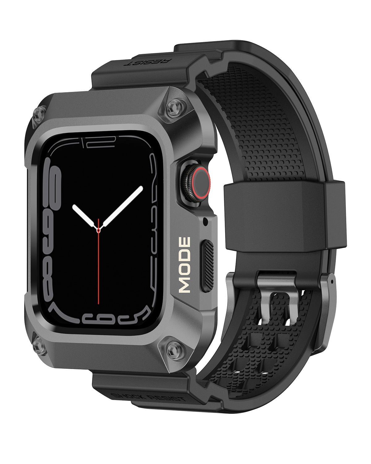 Apple Watch Rugged Metal Case with TPU Strap
