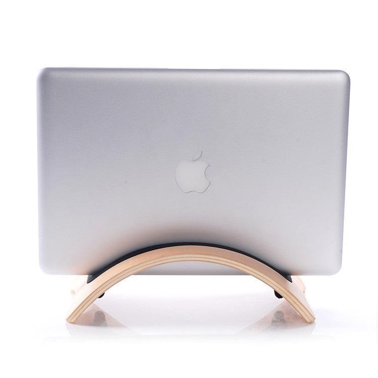 Wooden Vertical Stand Rack for Macbook