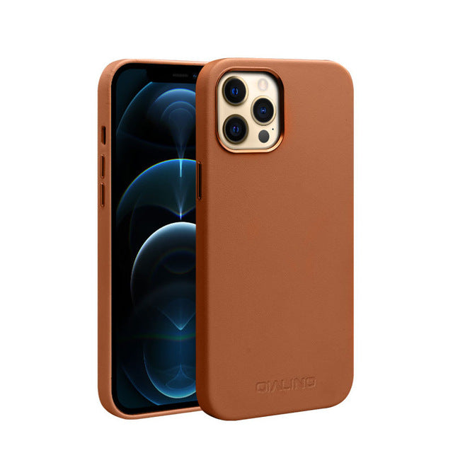 Magnetic Leather Case for iPhone 12 Series