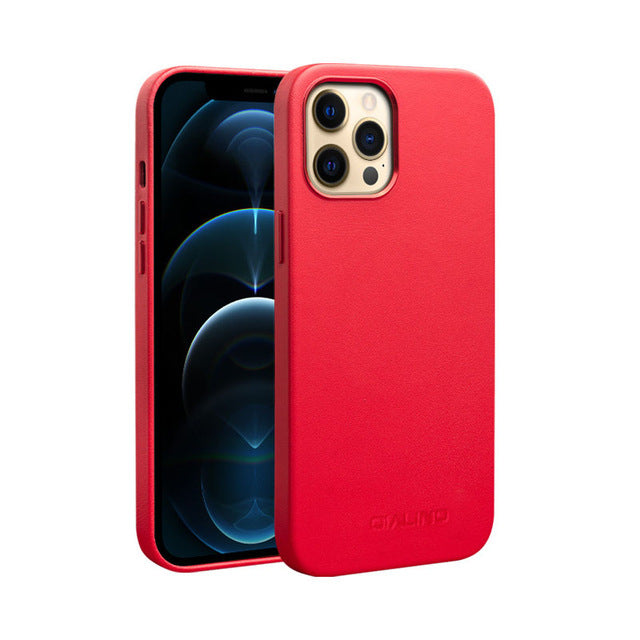 Magnetic Leather Case for iPhone 12 Series