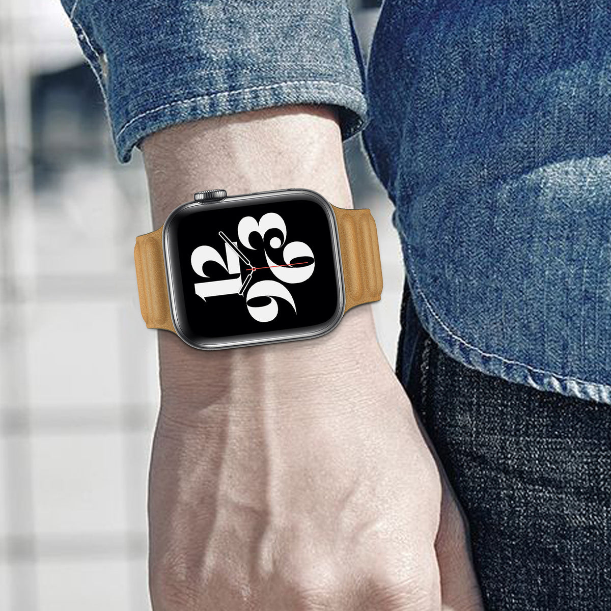 [Upgraded] Leather Link Band