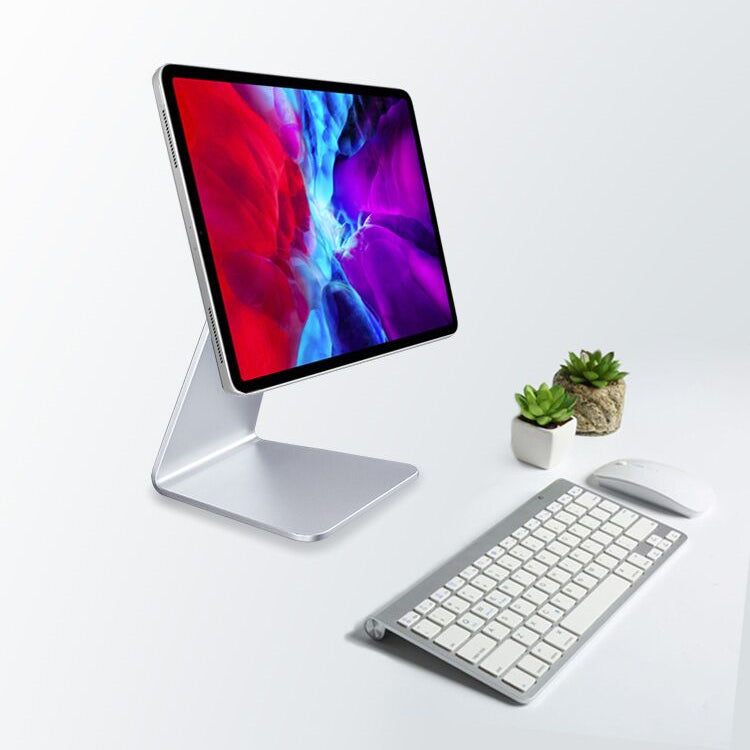 Magnetic iPad Stand - Silver Color- Clearance