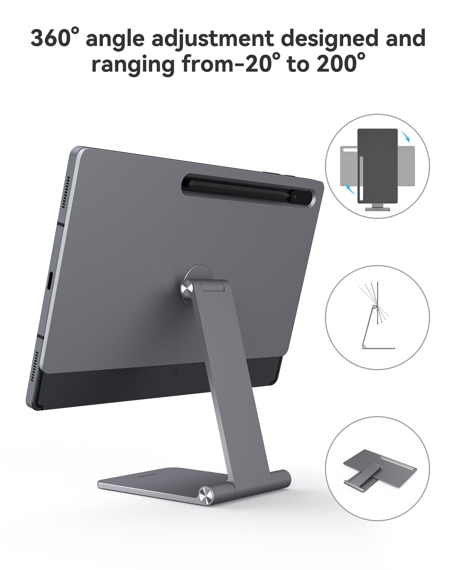 Magnetic Stand for Galaxy Tab S10/S9/S8 Ultra | S9+/S9 FE+/S8+/S7+/S7 FE