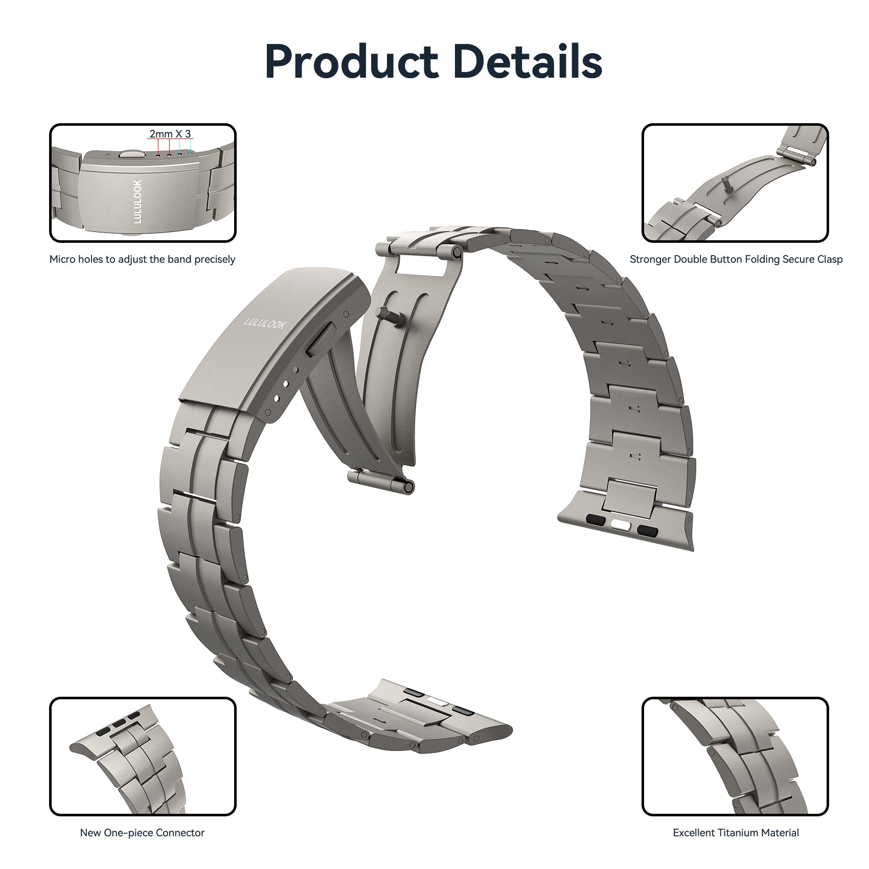 Apple Watch Titanium Band