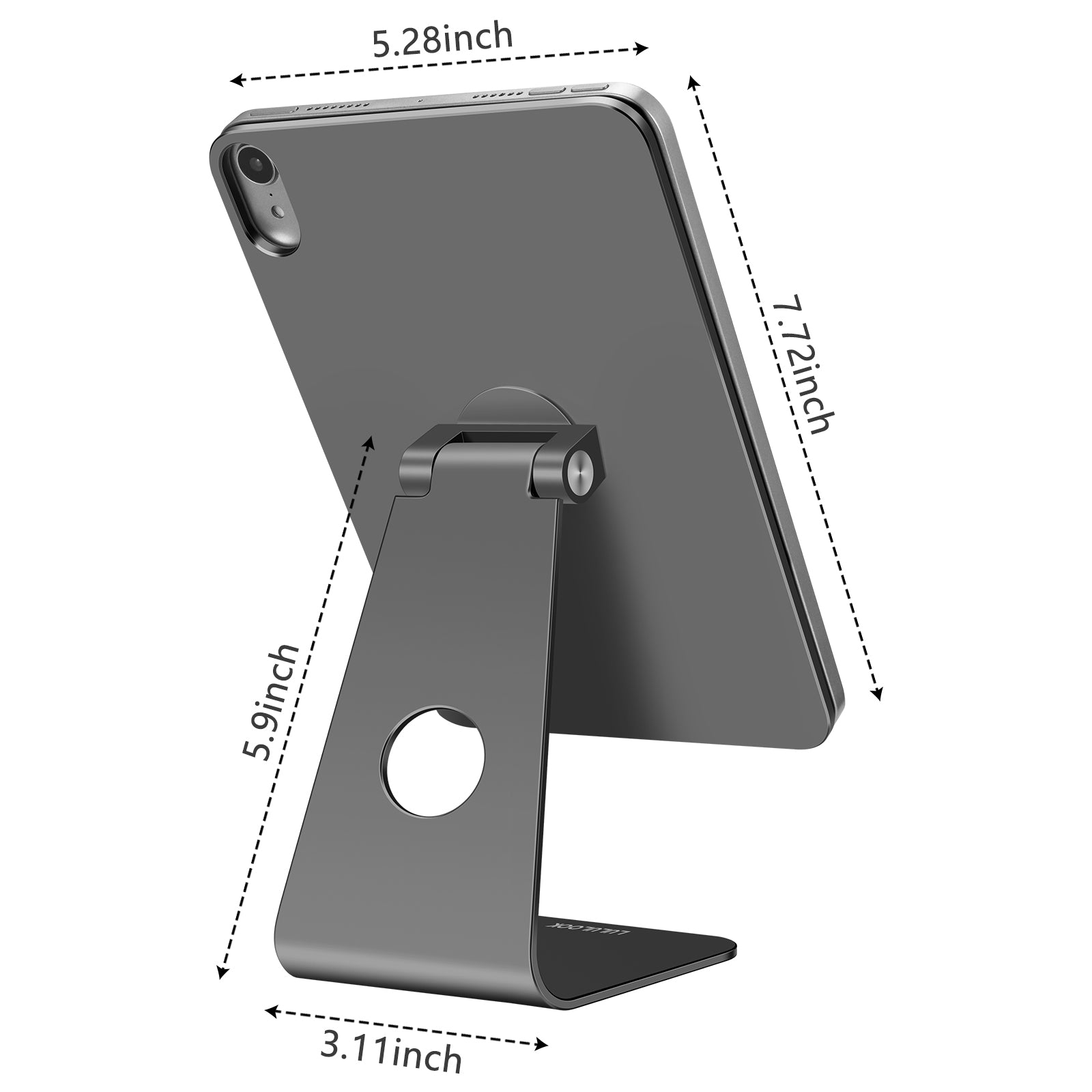 Buy LULULOOK 360 Rotating Foldable Magnetic iPad Stand - Lululook Official